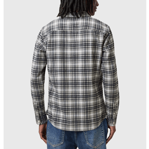 AllSaints Gratton Slim Fit Checked Shirt